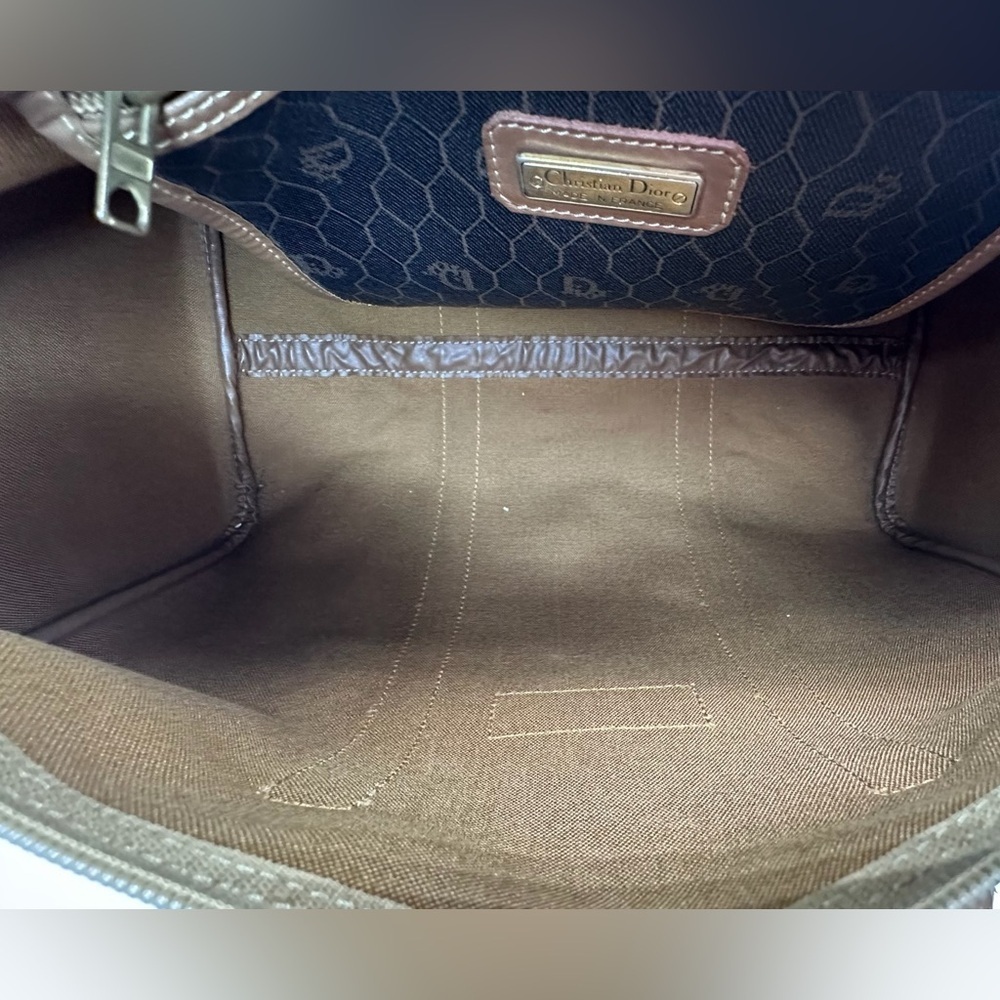 Vintage Christian Dior Honeycomb Boston Bag - Picture 12 of 16